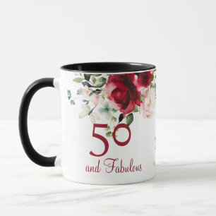 Mug 50 ans et un anniversaire fabuleux