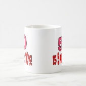 Mug 50 est 5 10s parfaits (le ROSE) (Centre)