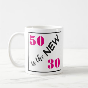 Mug 50 est le nouveau 30 drôle 50e anniversaire