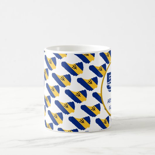 Mug 50 et Absolument fabuleux BARBADOS Célébration (Centre)