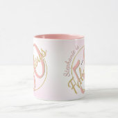 Mug 50 et fabuleuse fête d'anniversaire Black/Gold Fun (Centre)