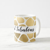 Mug 50 et fabuleuse Giraffe d'or (Devant droit)