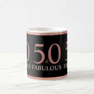 Mug 50 et fabuleux 50e anniversaire