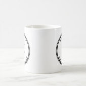 Mug 50 Et fabuleux 50e anniversaire moderne minimal (Centre)