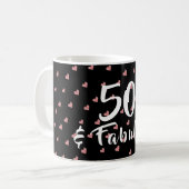 Mug 50 et Fabuleux anniversaire (Devant gauche)