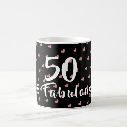 Mug 50 et Fabuleux anniversaire (Centre)