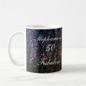 Mug 50 Et Fabuleux Anniversaire Gold Black Parties sci (Gauche)