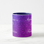 Mug 50 Et Fabuleux Anniversaire Rose Blanc Violet Part (Centre)
