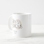 Mug 50 et fabuleux Moderne Simple Cinquante Anniversai (Devant gauche)