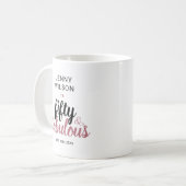 Mug 50 Et Fabuleux Rose Gold Birthday Custom (Devant gauche)