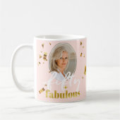 Mug 50 et Fabulous Pink Glam 50e anniversaire (Gauche)