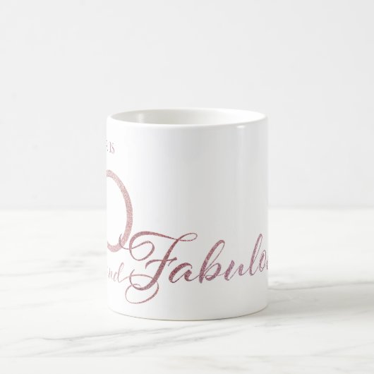 Mug 50 Fabuleux anniversaire (Centre)