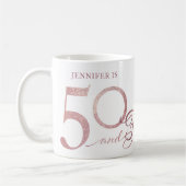 Mug 50 Fabuleux anniversaire (Gauche)