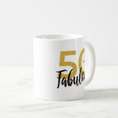 Mug 50 + Fabuleux cadeau de fête 50e anniversaire (Devant droit)