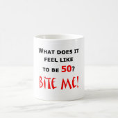 Mug 50 mordez-moi ! (Centre)