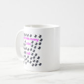 Mug 50 têtes de chat vieilles (Devant gauche)