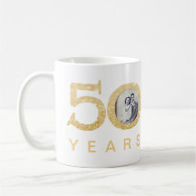 50e 50 ans Gold Mariage Anniversaire Personnalisé