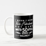 Mug 50e anniversaire<br><div class="desc">Cadeau 50e anniversaire</div>