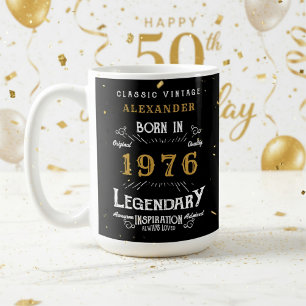 Mug 50e Anniversaire 1976 Legend Retro