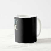 Mug 50e anniversaire cadeau année personnalisée (Devant droit)