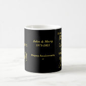 Mug 50e anniversaire de mariage (Centre)