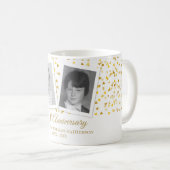 Mug 50e anniversaire de Mariage d'or Photos d'enfance (Devant droit)