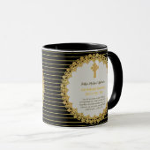 Mug 50e anniversaire d'Ordination d'or Jubilé - Clergé (Devant droit)