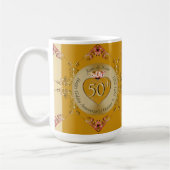 Mug 50e anniversaire du Mariage d'or (Gauche)