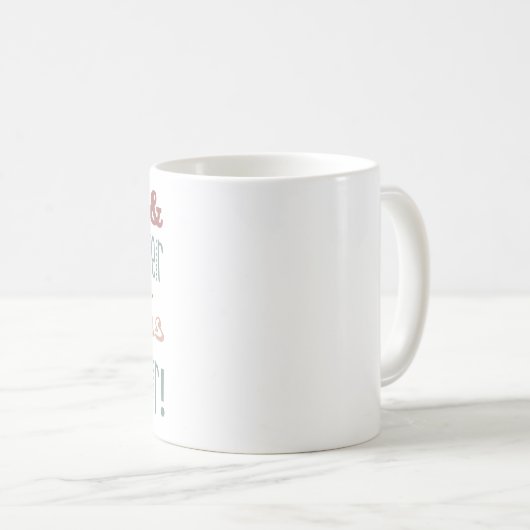 Mug 50e anniversaire du Mariage mignon (Devant droit)