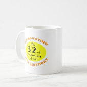 Mug 50e anniversaire Gag cadeau (Devant gauche)