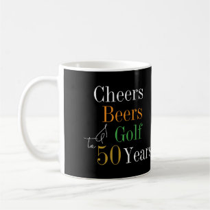 Mug 50e anniversaire Golf Cheers Bières