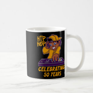Mug 50e Anniversaire Histoire Noire Dj Danse Rappeur H