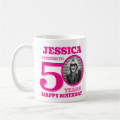 Mug 50e anniversaire maintenant et puis nom de la phot (Gauche)