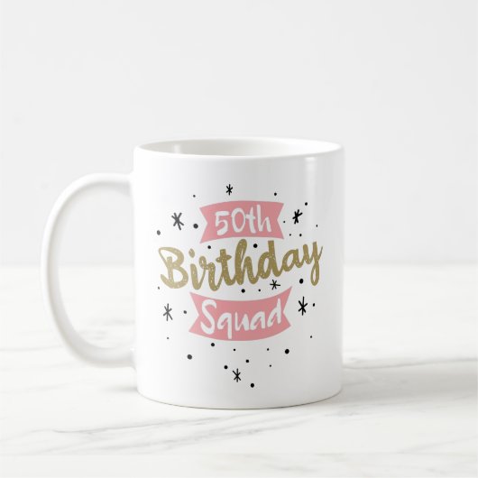 Mug 50e Escouade d'anniversaire (Gauche)