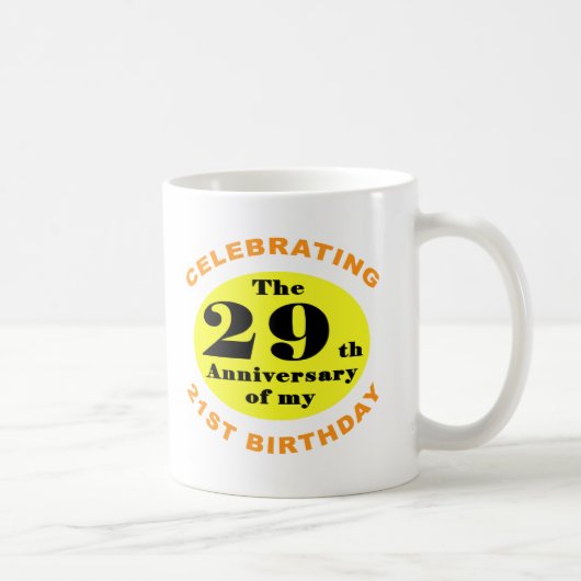 Mug 50e Humour d'anniversaire (Droite)