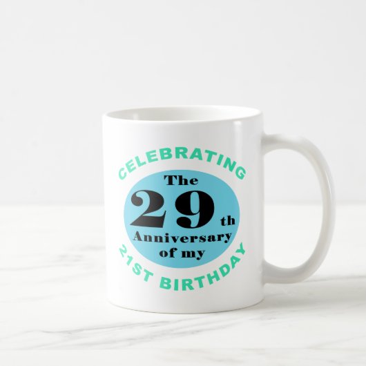 Mug 50e Humour d'anniversaire (Droite)
