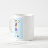 Mug 50e Marathon Félicitations pour Lui (Devant gauche)