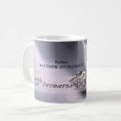 Mug 50e personnalisation Nom de l'ordre Anniversaire C (Devant gauche)