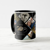 Mug 50th Anniversary Infinity Love Photo Collage Gift (Devant gauche)