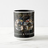 Mug 50th Wedding Anniversary Infinity Photo Collage (Centre)