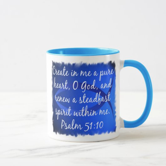 Mug 51:10 de psaume (Droite)
