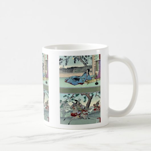 Mug 51 : Kogo aucun Tsubone ; 52 : Tomoe Gozen Ukiyoe (Droite)