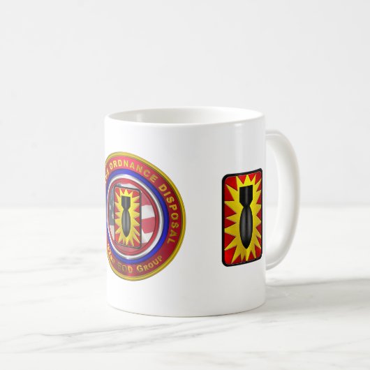 Mug 52e Groupe d'élimination des munitions explosives (Devant droit)