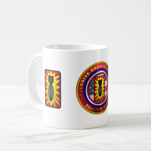 Mug 52e Groupe d'élimination des munitions explosives (Devant gauche)