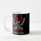 Mug 53 Ans De Vol Marié Aux Meilleurs Couples Ami (Gauche)