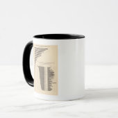 Mug 53 Noirs par état Natifs blancs (Devant gauche)