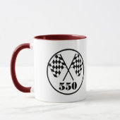 Mug 550 drapeaux Checkered (Gauche)