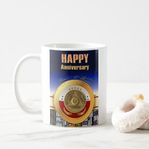 Mug 55 ans NOM PERSONNALISÉ AA Coin Vous êtes un gagna
