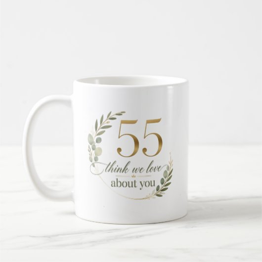 Mug 55 choses que nous aimons de vous (Gauche)