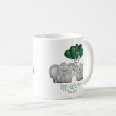 Mug 55e anniversaire du Mariage émérite éléphant migno (Devant droit)
